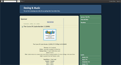 Desktop Screenshot of desing-music.blogspot.com