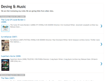 Tablet Screenshot of desing-music.blogspot.com