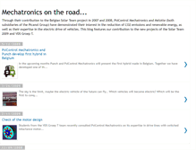 Tablet Screenshot of mechatronicsontheroad.blogspot.com