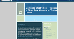 Desktop Screenshot of comercioonline.blogspot.com