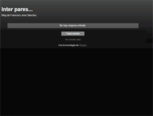 Tablet Screenshot of blogdefranciscojosesanchez.blogspot.com