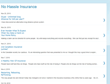 Tablet Screenshot of nohassleinsuranceguy.blogspot.com