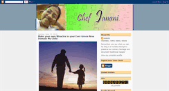 Desktop Screenshot of janani-chef.blogspot.com