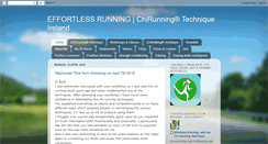 Desktop Screenshot of effortlessrunningruth.blogspot.com