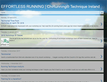 Tablet Screenshot of effortlessrunningruth.blogspot.com