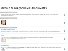 Tablet Screenshot of kerelebilgincocuk.blogspot.com