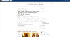 Desktop Screenshot of laplearn.blogspot.com