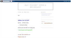 Desktop Screenshot of gayescortserbia.blogspot.com