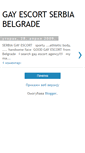 Mobile Screenshot of gayescortserbia.blogspot.com