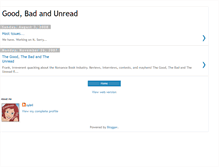 Tablet Screenshot of goodbadandunread.blogspot.com