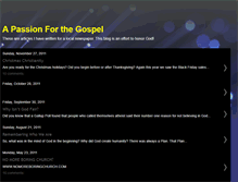 Tablet Screenshot of passion4thegospel.blogspot.com