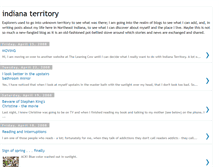 Tablet Screenshot of indianaterritory.blogspot.com