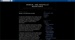 Desktop Screenshot of nouvelle-mauritanie.blogspot.com