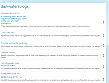 Tablet Screenshot of darkwatersblogs.blogspot.com