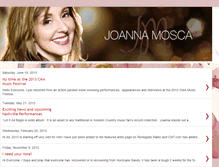 Tablet Screenshot of joannamosca.blogspot.com