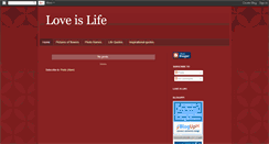 Desktop Screenshot of loveizzzzzlife.blogspot.com