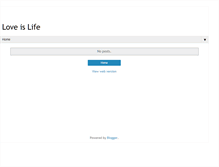 Tablet Screenshot of loveizzzzzlife.blogspot.com