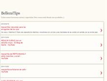 Tablet Screenshot of belleza-natural.blogspot.com