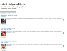 Tablet Screenshot of hollywoodmovieslatest.blogspot.com