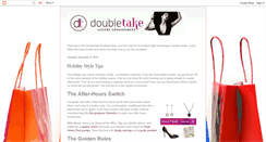 Desktop Screenshot of doubletakeboutique.blogspot.com