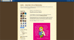 Desktop Screenshot of mix-hechoencordoba.blogspot.com