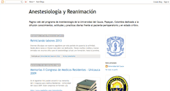 Desktop Screenshot of anestesiaunicauca.blogspot.com