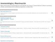 Tablet Screenshot of anestesiaunicauca.blogspot.com