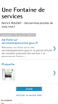 Mobile Screenshot of fontaine-de-services.blogspot.com
