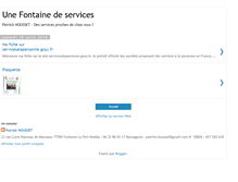 Tablet Screenshot of fontaine-de-services.blogspot.com