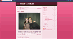 Desktop Screenshot of hellocatieblog.blogspot.com