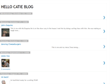 Tablet Screenshot of hellocatieblog.blogspot.com