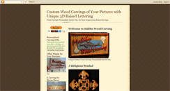 Desktop Screenshot of customwood-carvings.blogspot.com