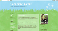 Desktop Screenshot of kloppmann.blogspot.com