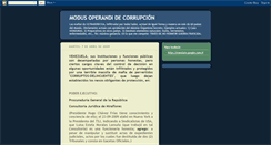 Desktop Screenshot of modusoperandidecorrupcion.blogspot.com