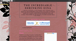 Desktop Screenshot of ginasreality.blogspot.com