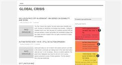 Desktop Screenshot of globalcrisiss.blogspot.com