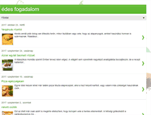 Tablet Screenshot of edesfogadalom.blogspot.com