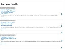 Tablet Screenshot of ownyourhealthnow.blogspot.com