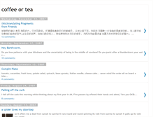 Tablet Screenshot of coffeeortea-water.blogspot.com