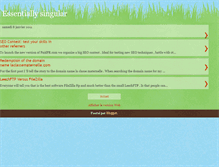 Tablet Screenshot of essentiallysingular.blogspot.com
