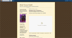 Desktop Screenshot of holyterrorguild.blogspot.com