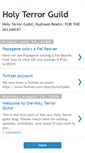 Mobile Screenshot of holyterrorguild.blogspot.com