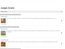 Tablet Screenshot of jugandogratis.blogspot.com