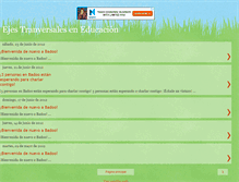 Tablet Screenshot of ejestranversales.blogspot.com