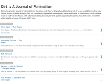 Tablet Screenshot of dirt-zine.blogspot.com