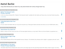 Tablet Screenshot of mattel-barbie.blogspot.com