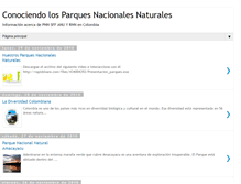 Tablet Screenshot of parquesnacionalesnaturalescolombia.blogspot.com