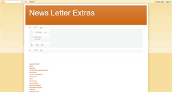 Desktop Screenshot of newsletterextras.blogspot.com