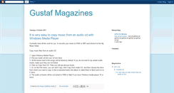 Desktop Screenshot of gustafmag.blogspot.com