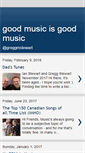Mobile Screenshot of goodmusicisgoodmusicblog.blogspot.com